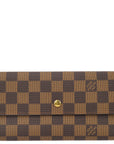 Louis Vuitton Damier Portefeuille International Wallet N61217