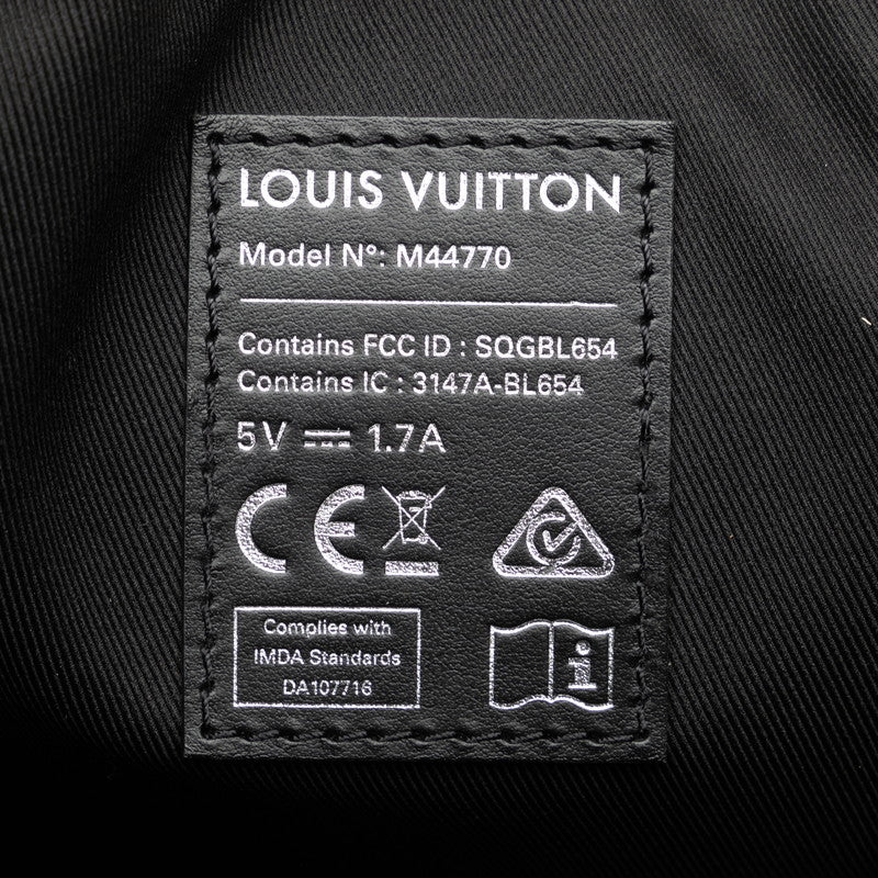 Louis Vuitton Monogram Lightup Keepall Bandouliere 50 Boston Bag Shoulder Bag 2WAY M44770 Black Multicolor Nylon Leather Men Louis Vuitton