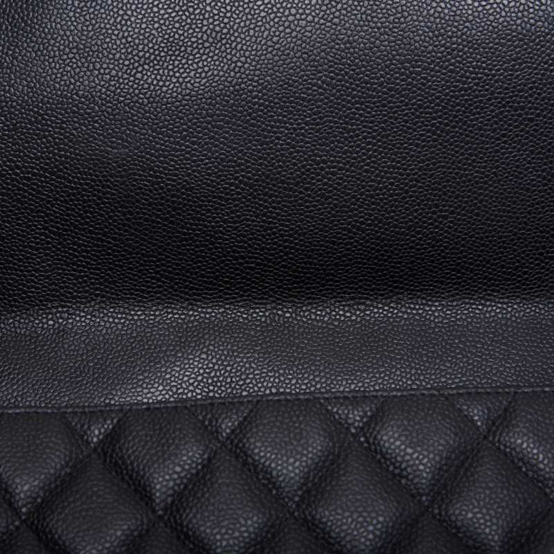 CHANEL Deca Double Flap Chain Shoulder Caviar S Black (Silver G ) Shoulder Bag Mini Shoulder Bag  Bag Hybrid 【 Delivery】 Netherlands Online