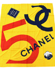 Chanel Scarf Yellow Small Good