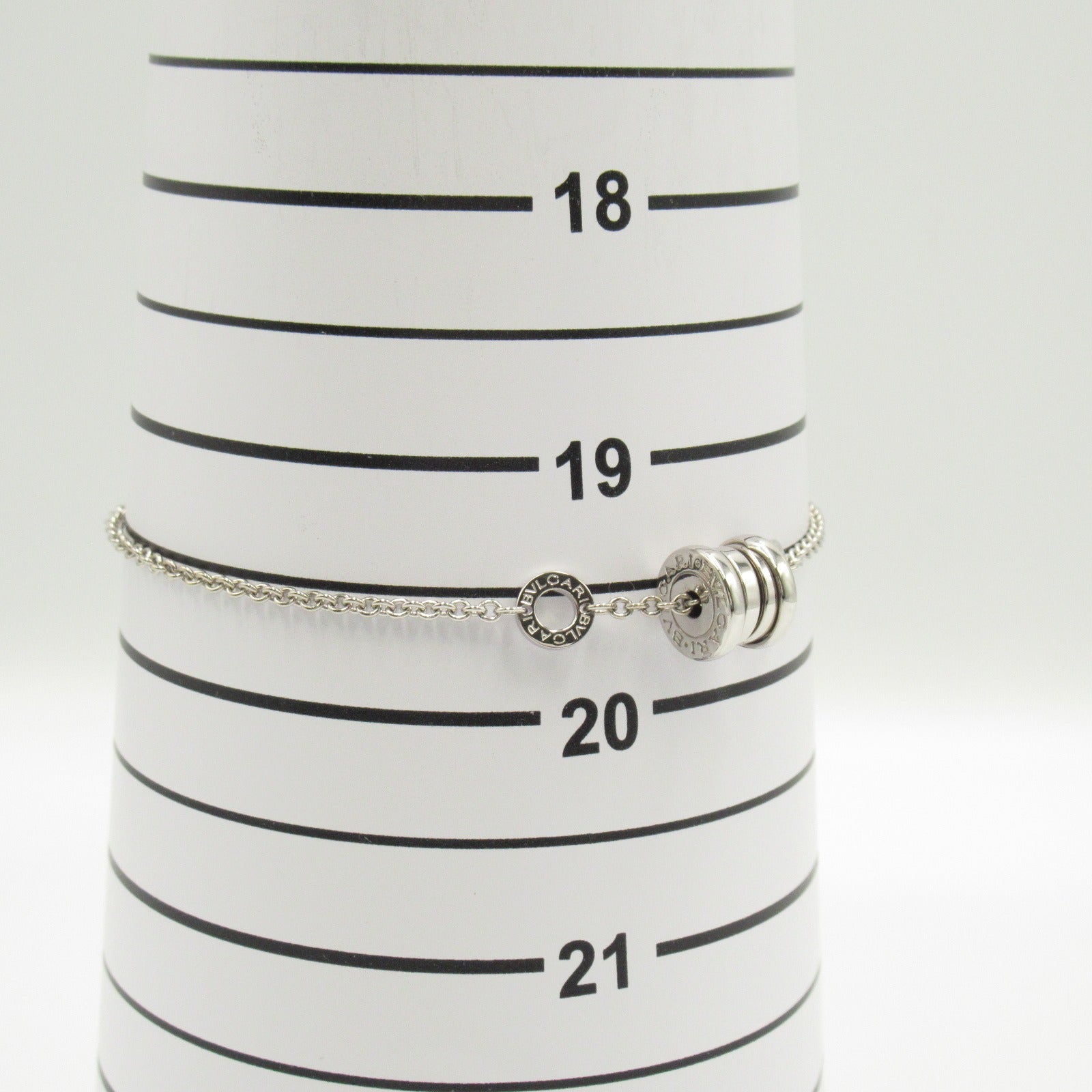 Bulgari BVLGARI B-zero1 Beezero One Element Bracelet Accessories K18WG (White G)  Silver
