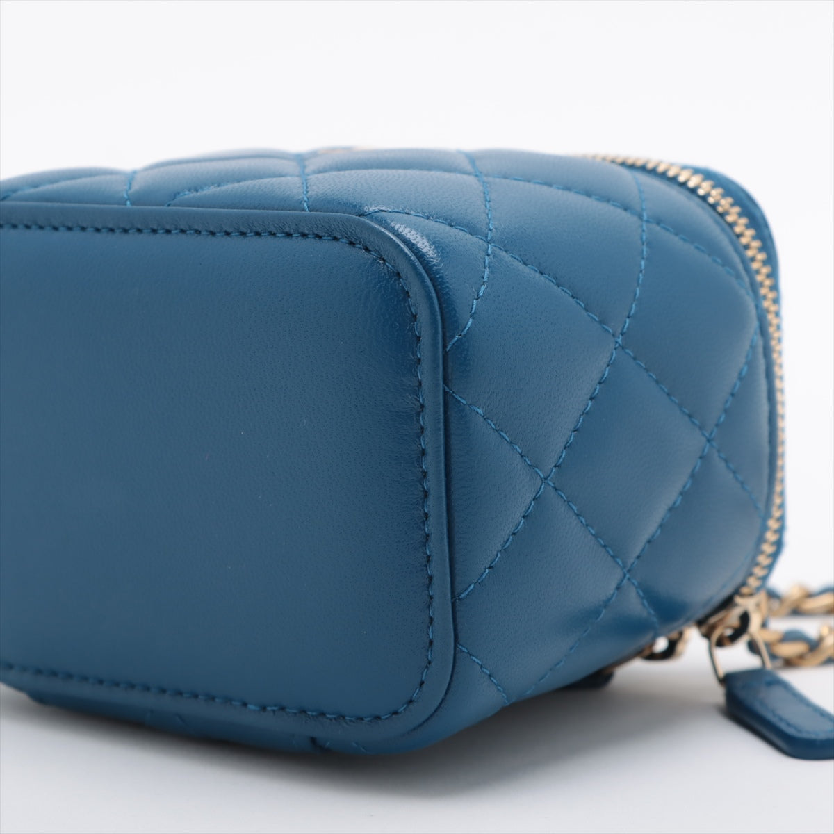 Chanel Matrasse  Chain Shoulder Bag Coco Ball Blue G