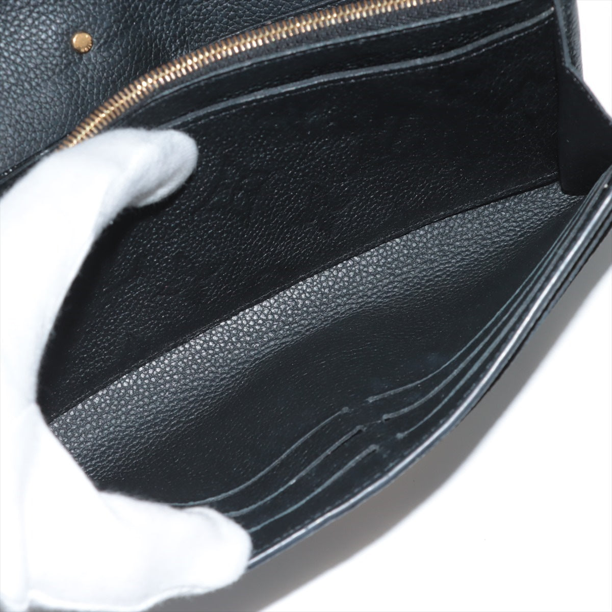 Louis Vuitton Monogram Amplant Portfolio M62458 Noneir Long Wallet