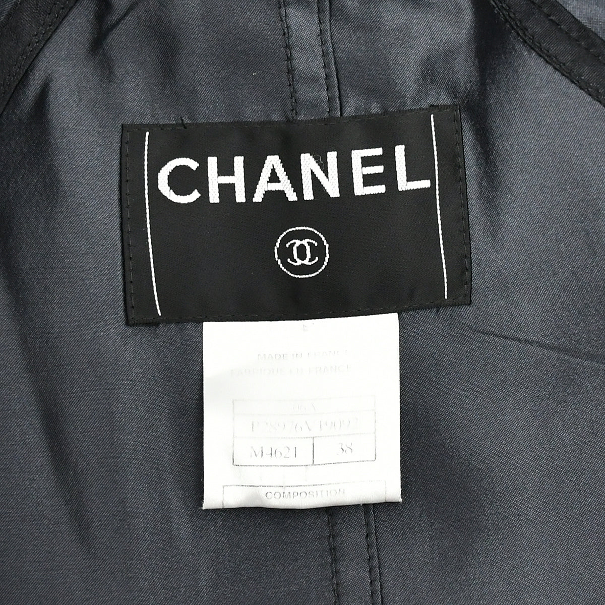 Chanel belted silk coat 