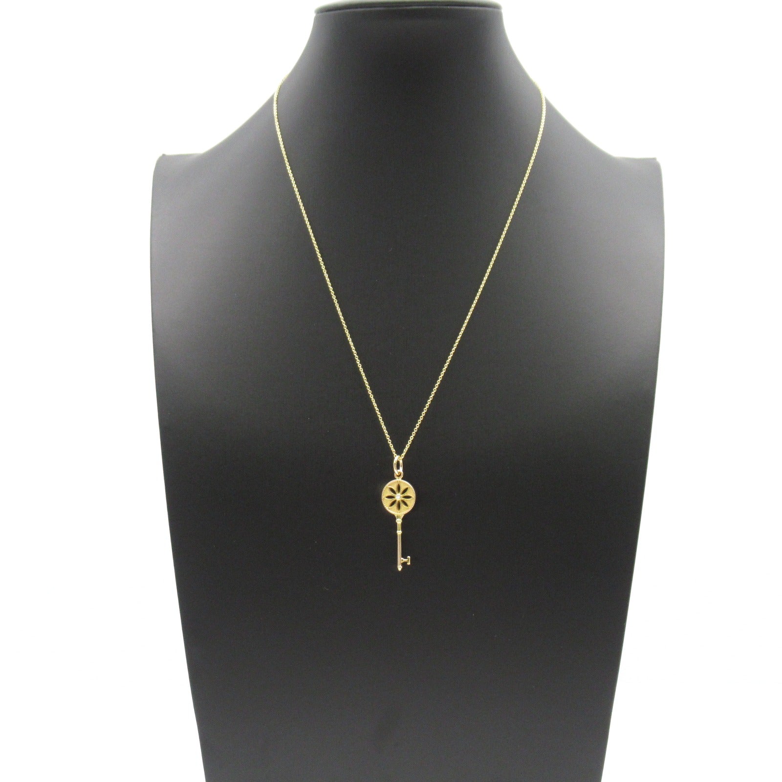Tiffany TIFFANY&CO Daisy Diamond Necklace Collar Jewelry K18 (yellow g) Diamond  Clearance