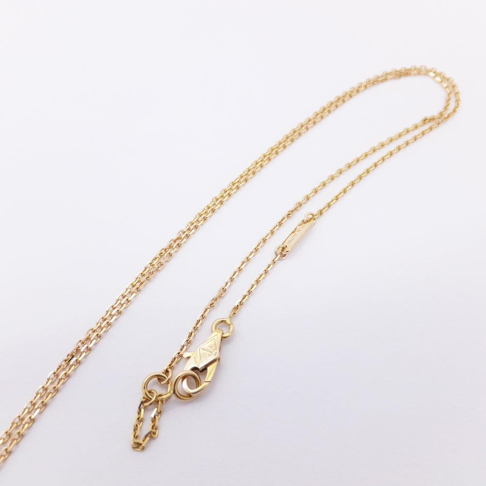 VAN CLEEF & ARPELS Van Cleef & Arpels Suite Alhambra 750PG necklace ARN59M00 Carnelian About 2.7g Jewelry  Accessories