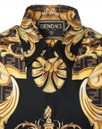 Fendi x Versace Zucca 22 Years Silk Setup 38/48  Black x G FS0795 FB0748 Fender Chevy