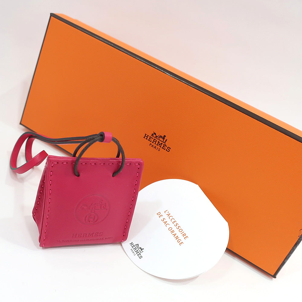 Hermes Bag Cham Sac Orange Sac Orange Rose Mexican  Motif Animo Miro Y  2020 Manufacturing Dress  Box