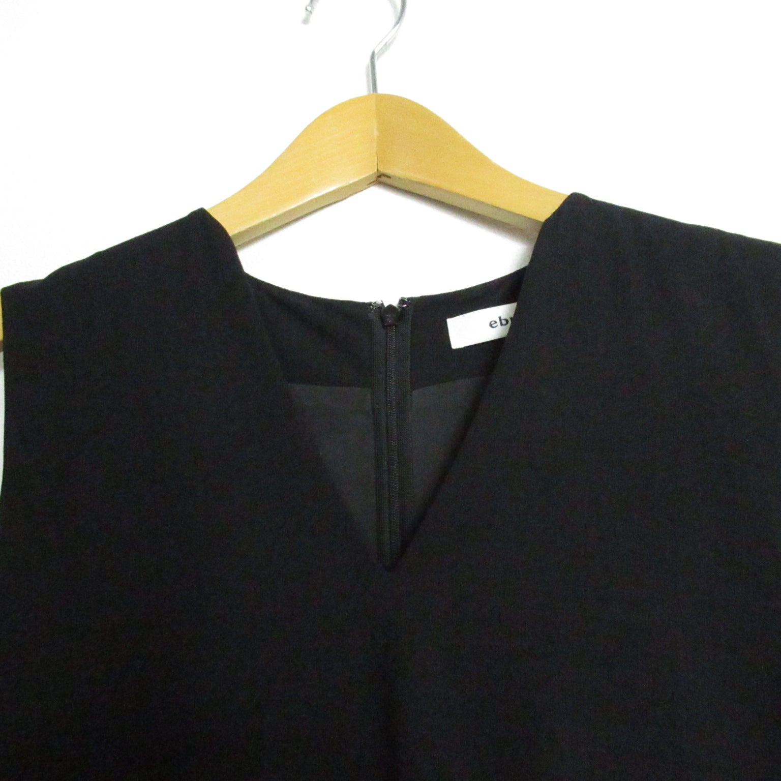 Selection SELECTION Nonerth Sleeve One Earrings One Piece  Tops Wool  Black 3210300493-3264