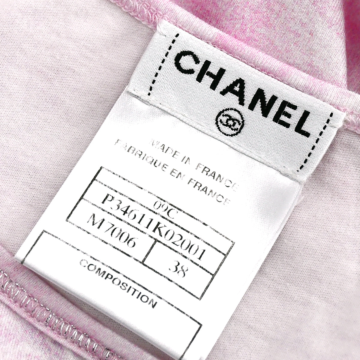 Chanel T-shirt Pink 09C 