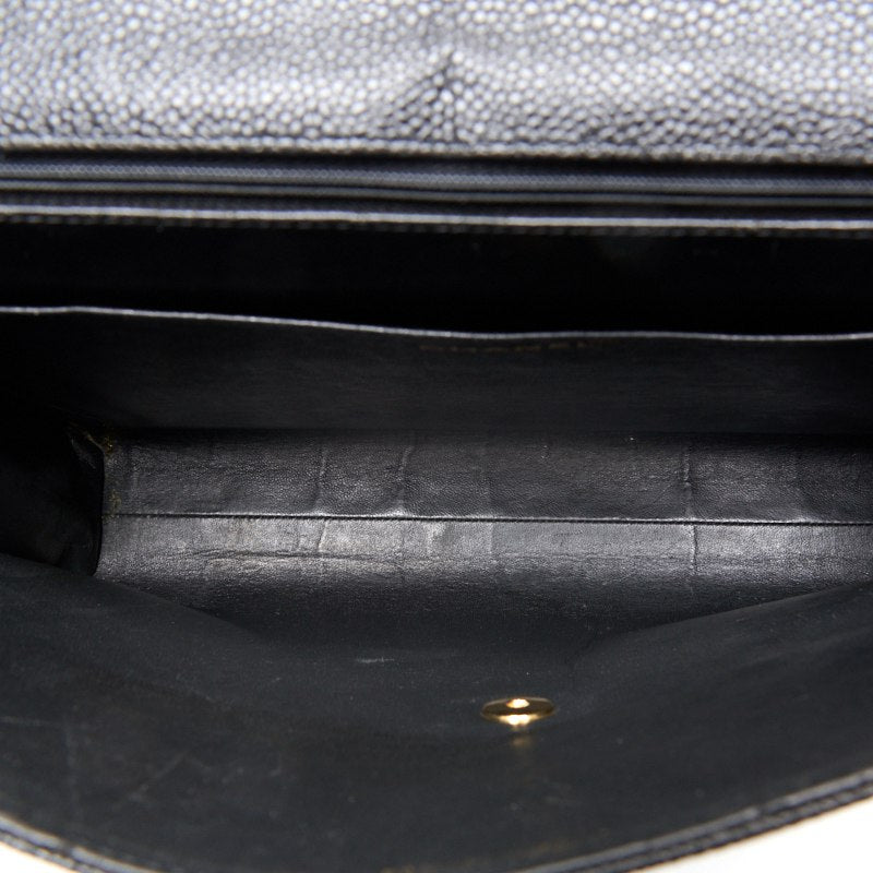 CHANEL 【CHANEL】 DECACOCO Turn-Lock Business Bag Handbag Caviar S Black  Handbag  Handbag Ladies Handbag Hybrid 【 Ship】【SS】 E-