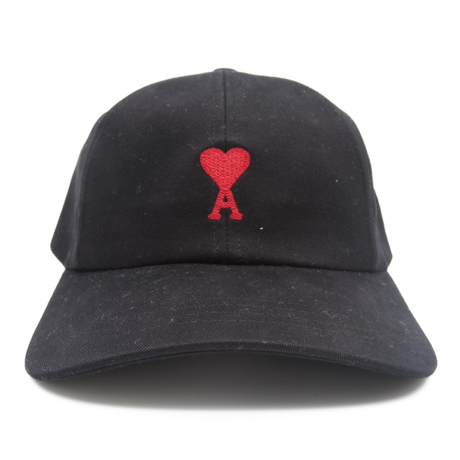 AMI Baseball Hat Cotton Hats   Black BFUCP006AW0041001