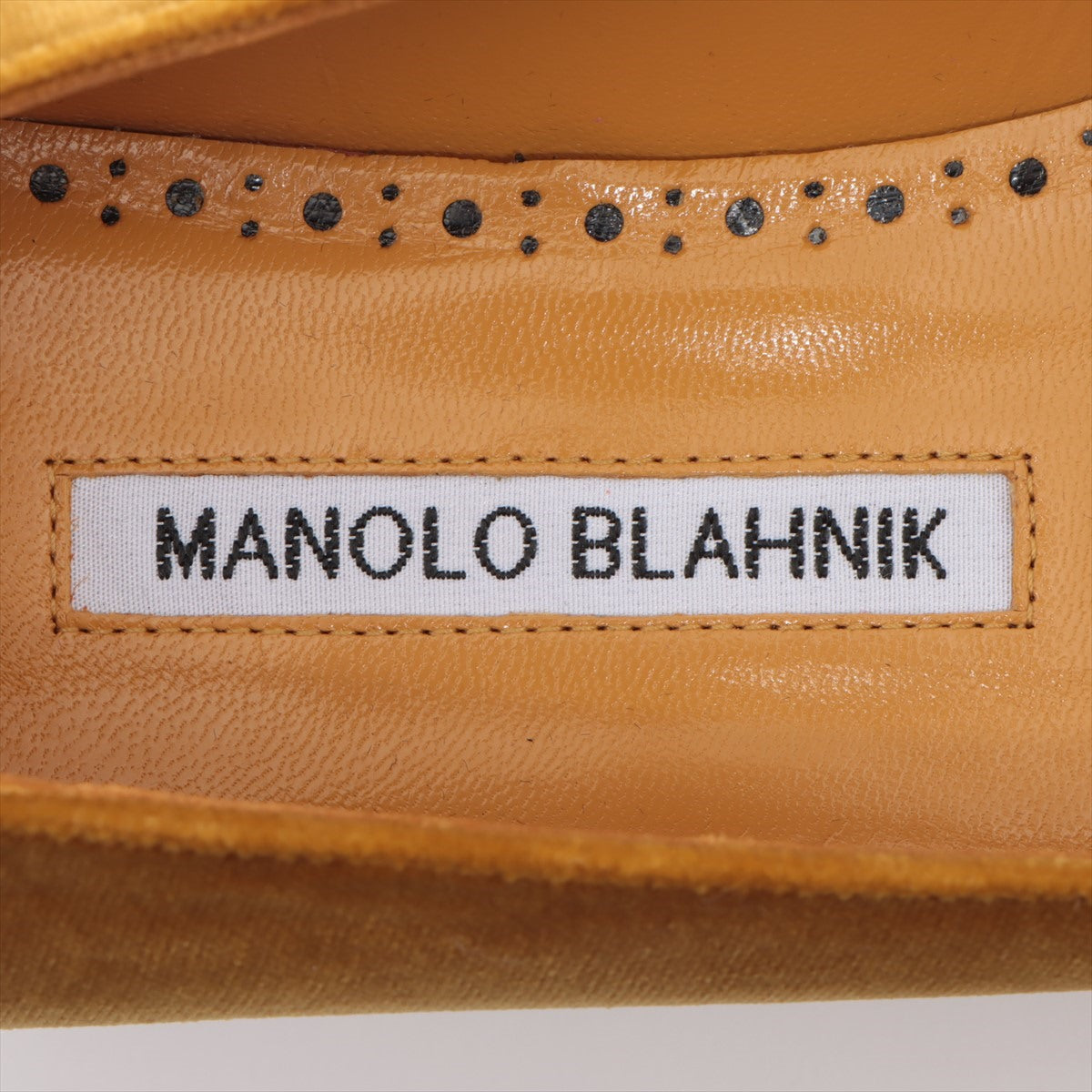 Manolobranic Belloa Pamps 37  Yellow Pilaros