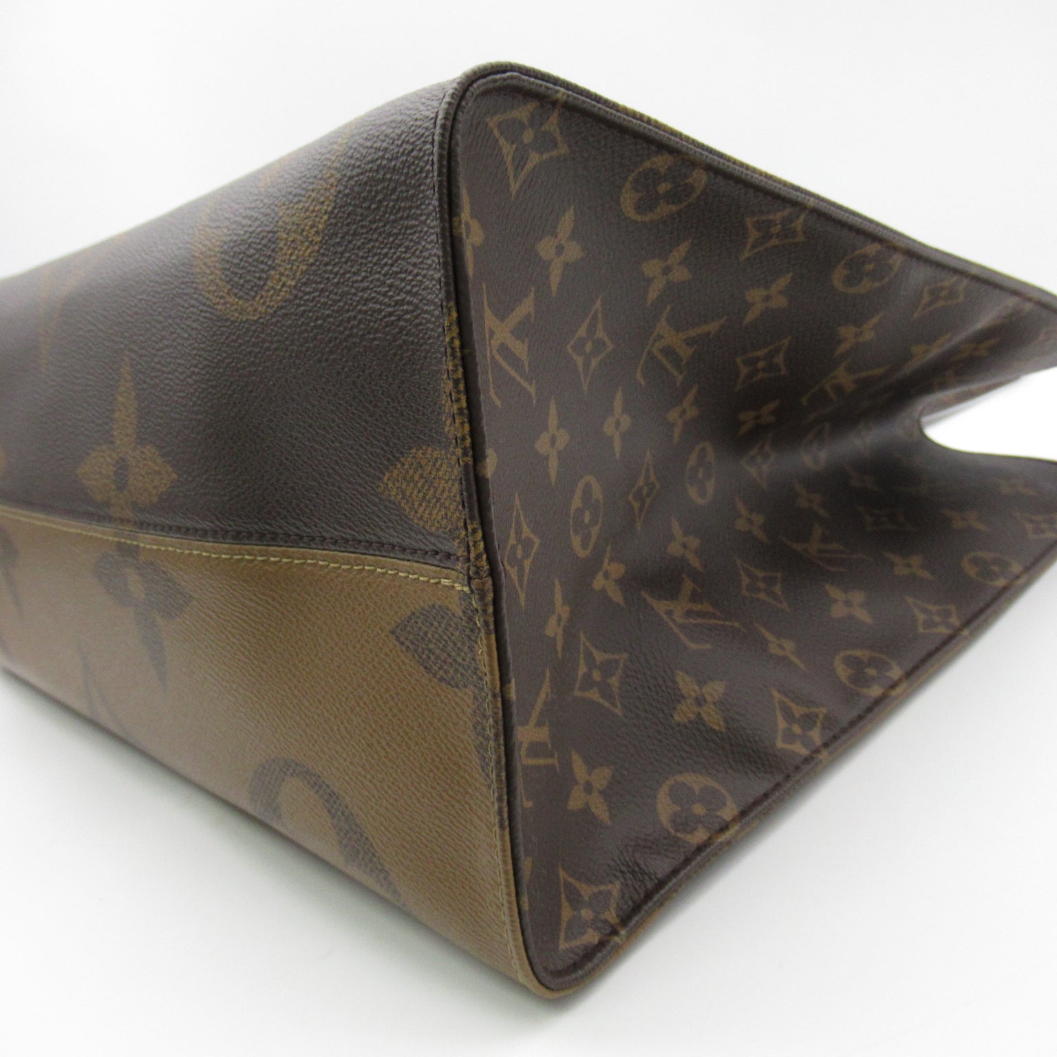 Louis Vuitton On The Go GM 2w Shoulder Bag 2way Shoulder Bag PVC Coated Canvas Monogram Giant  Brown  M45320