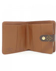 Louis Vuitton Monogram Compact Zip M61667 Wallet