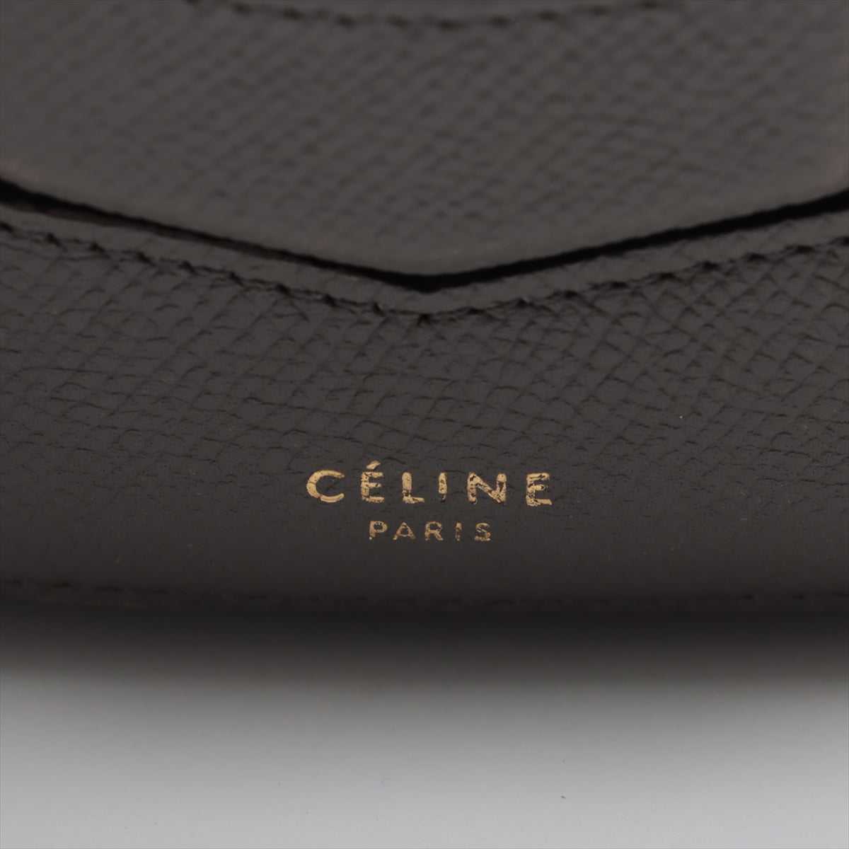 Celine Trotter Leather Shoulder Bag Gr