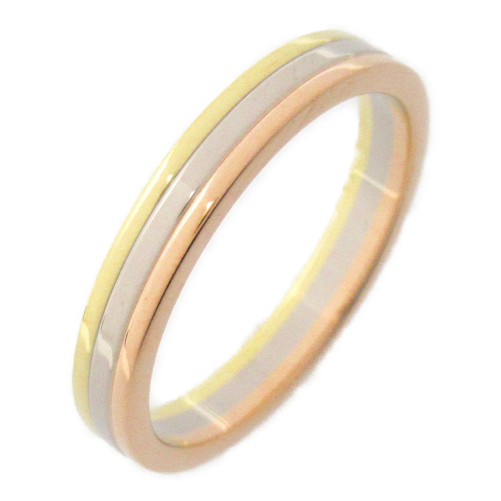 Cartier Cartier Wedding Ring Ring Jewelry K18 (Yellow G) 750 Triple Gold  Gold  B4209900