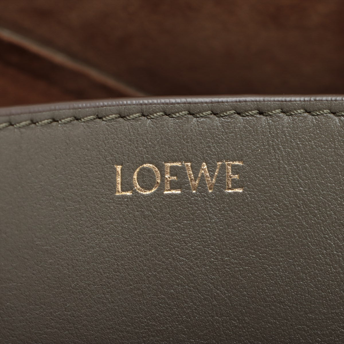 Loewe Puzzle Leather 2WAY Handbag Gr Luggage