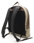 Gucci Gucci GG Spring Animation Backpack Backpack Backpack Bee Bee Bee PVC Leather Carquibbean Dark Brown 442892 Blumin
