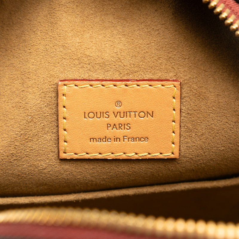 Louis Vuitton Monogram Boat Shapore   Shoulder Bag M52294 Brown PVC Leather  Louis Vuitton