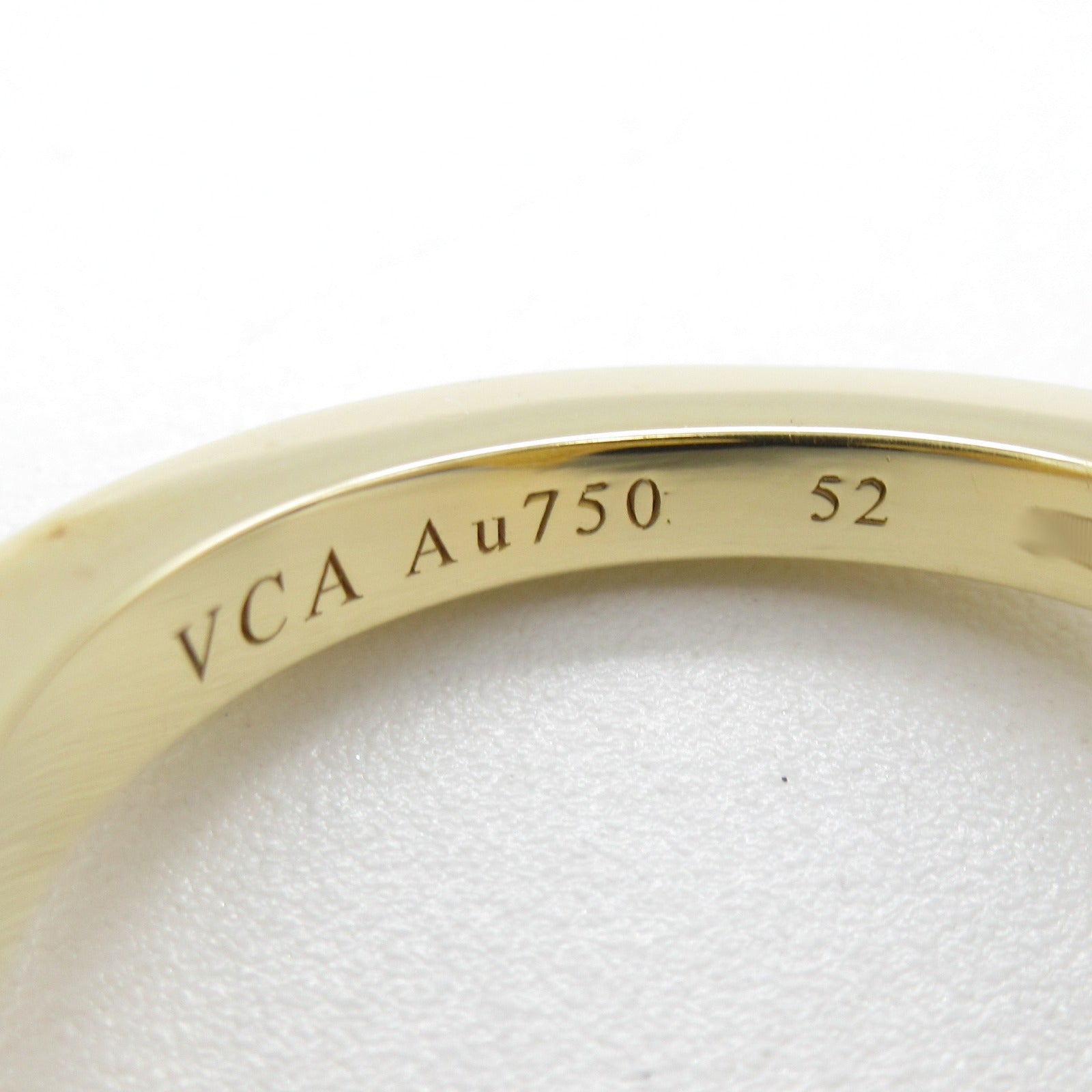 Van Cleef & Arpels Magic Alhambra Antre Le Door Ring Ring Jewelry K18 (Yellow G) Malacite  Green VCAR03M152