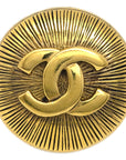 Chanel Brooch Pin Gold 1136