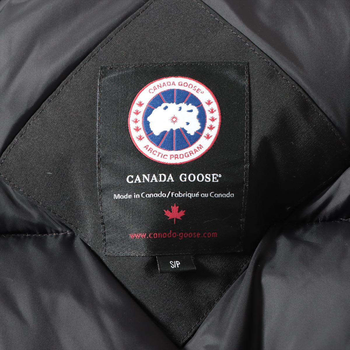 Canadian Goose LABRADOR Cotton x Polyester Down Jacket S  Black Pearl Parts 7958JM Griffin