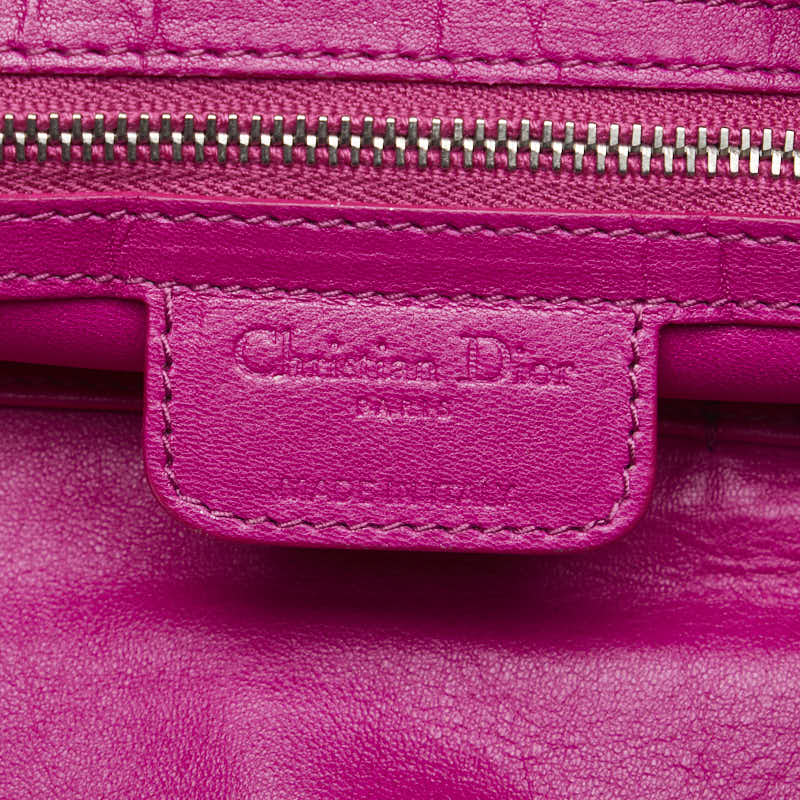 Dior ly 手提包 粉色皮革女士 Dior
