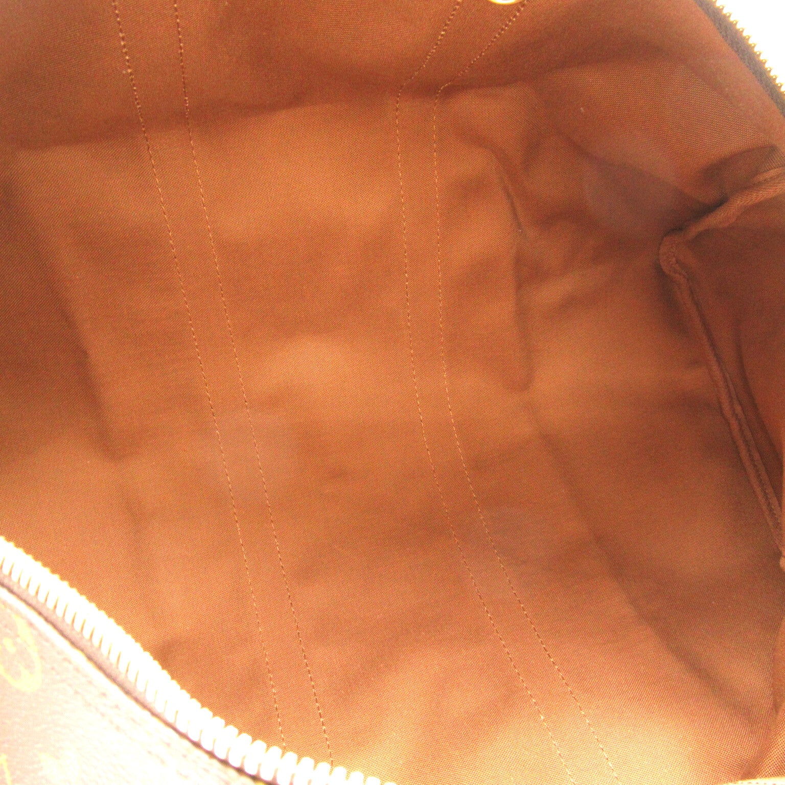 Louis Vuitton Keepall 45 Boston Bag PVC Coated Canvas Monogram Brown M41428