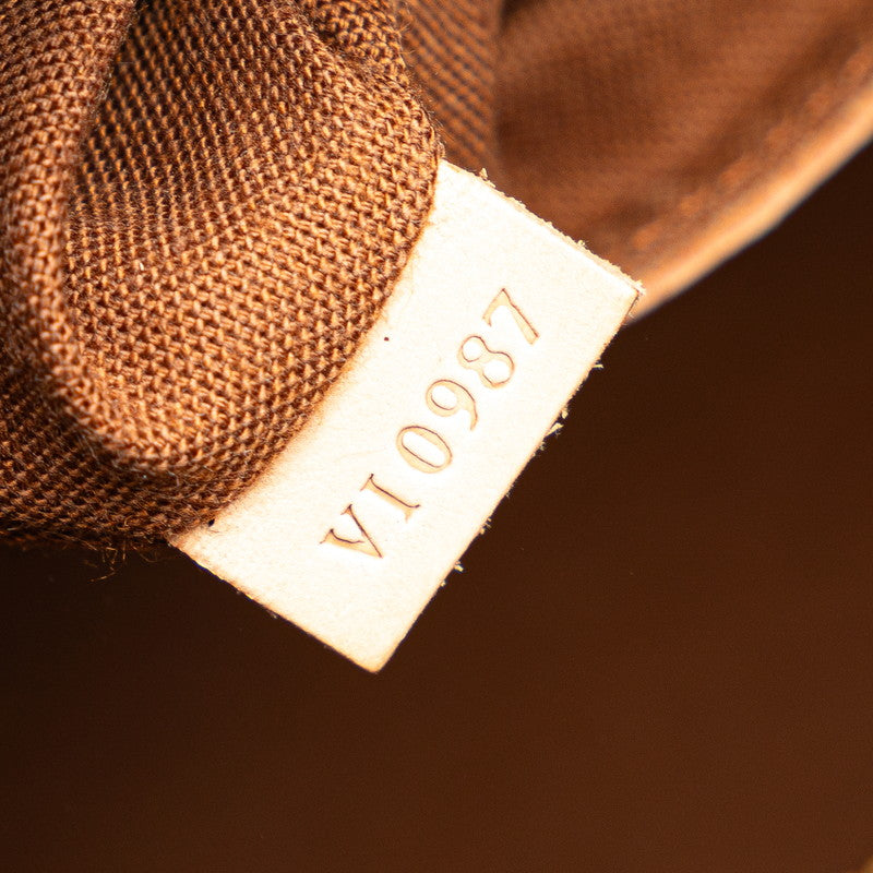 Louis Vuitton Monogram Alma PM Handbag 2WAY M51130 Brown PVC Leather  Louis Vuitton