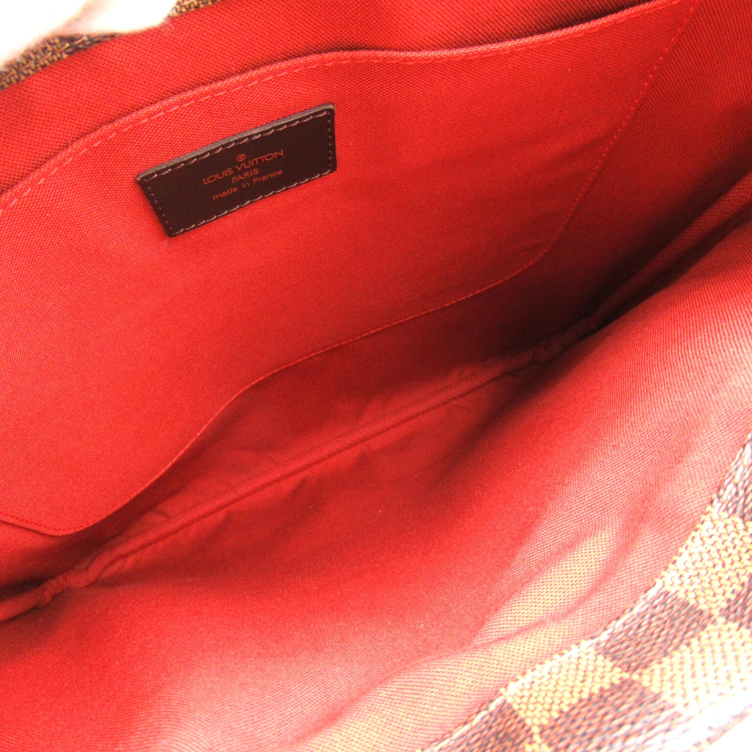 Louis Vuitton Louis Vuitton Clefton Tote Bag PVC Coated Linen Damier  Brown N51149