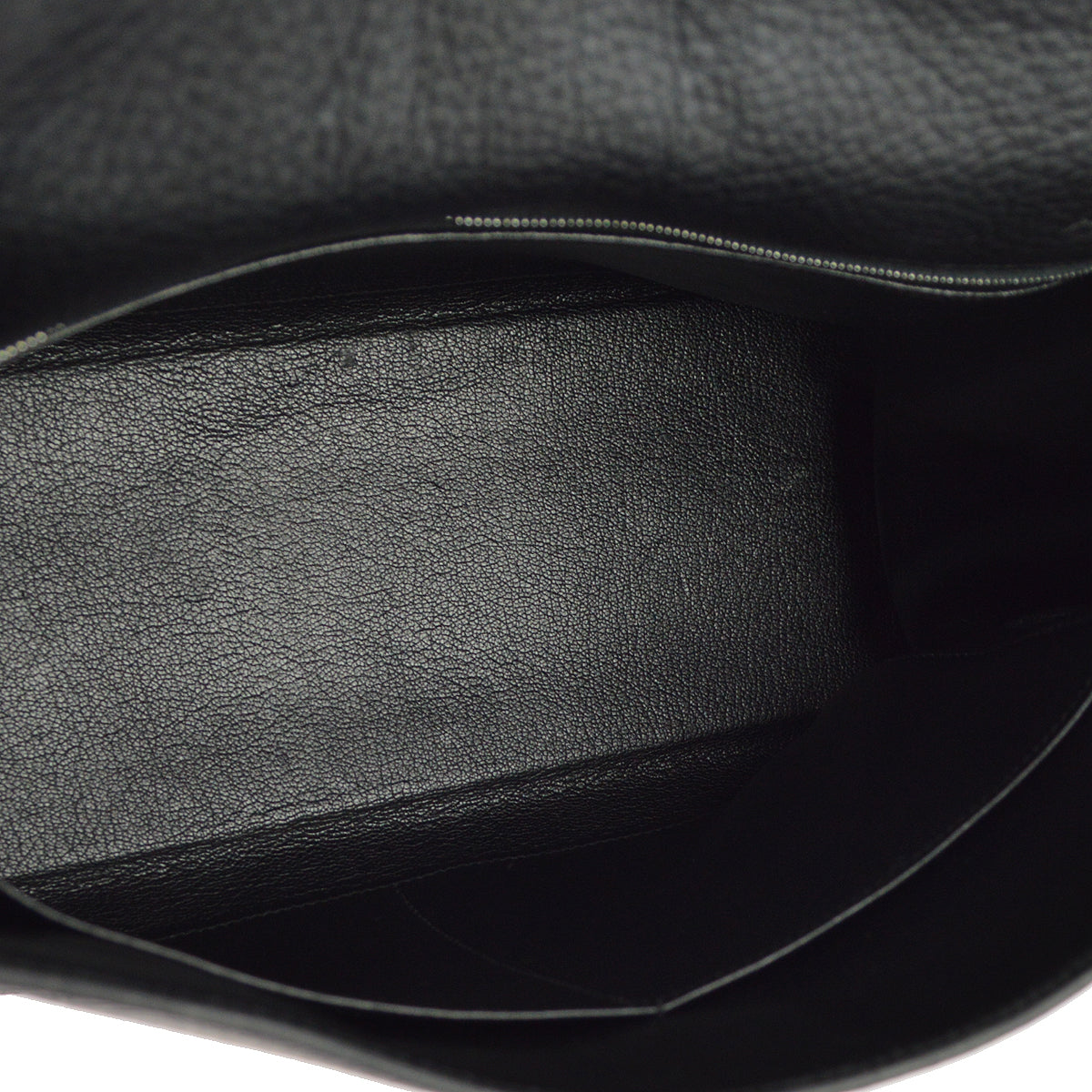 Hermes Black Taurillon Clemence Kelly 32 Retourne 2way Shoulder Handbag