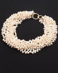 Tiffany's Trussed Pearl Necklace 750 (YG) 213.5g