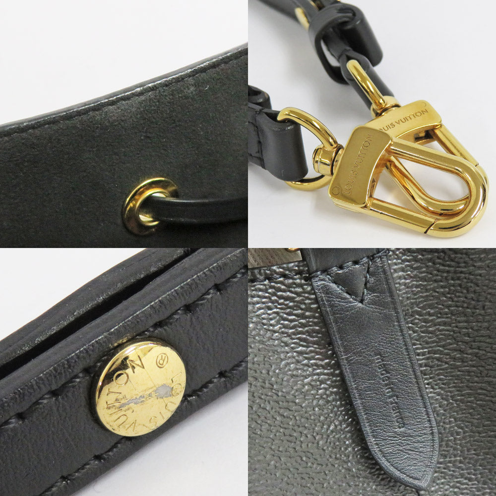 Louis Vuitton Monogram Neonoe MM Bag M45821 Black Wild Heart Shoulder Bag Black Leather