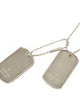 Gucci Dog Tag Heuer Necklace SV925 Silver  Gucci