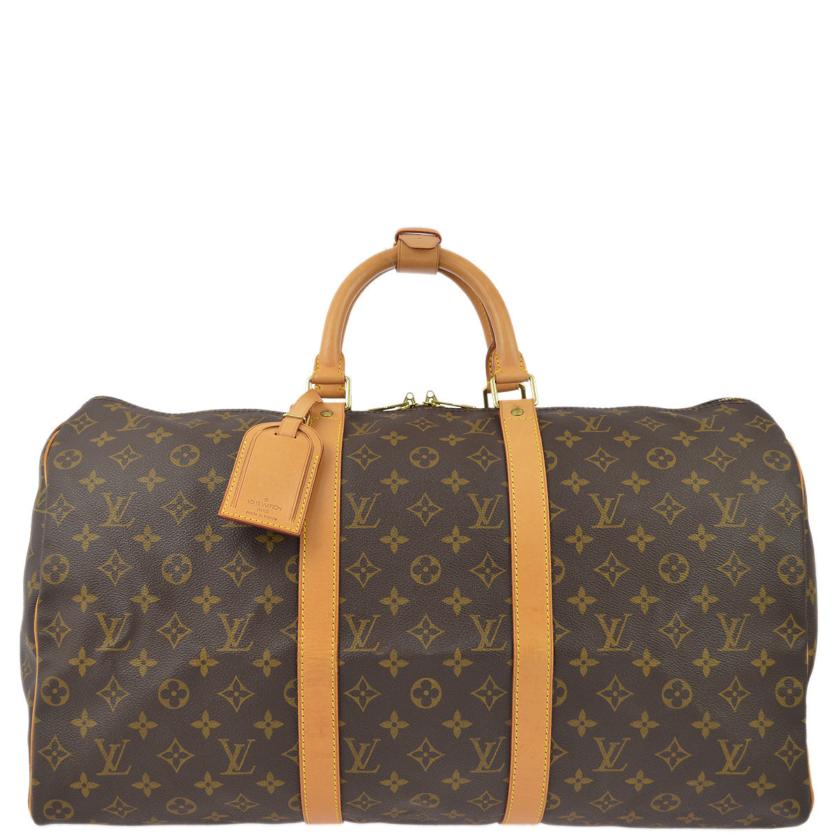 Louis Vuitton 1999 Monogram Keepall 50 Duffle Travel Handbag M41426
