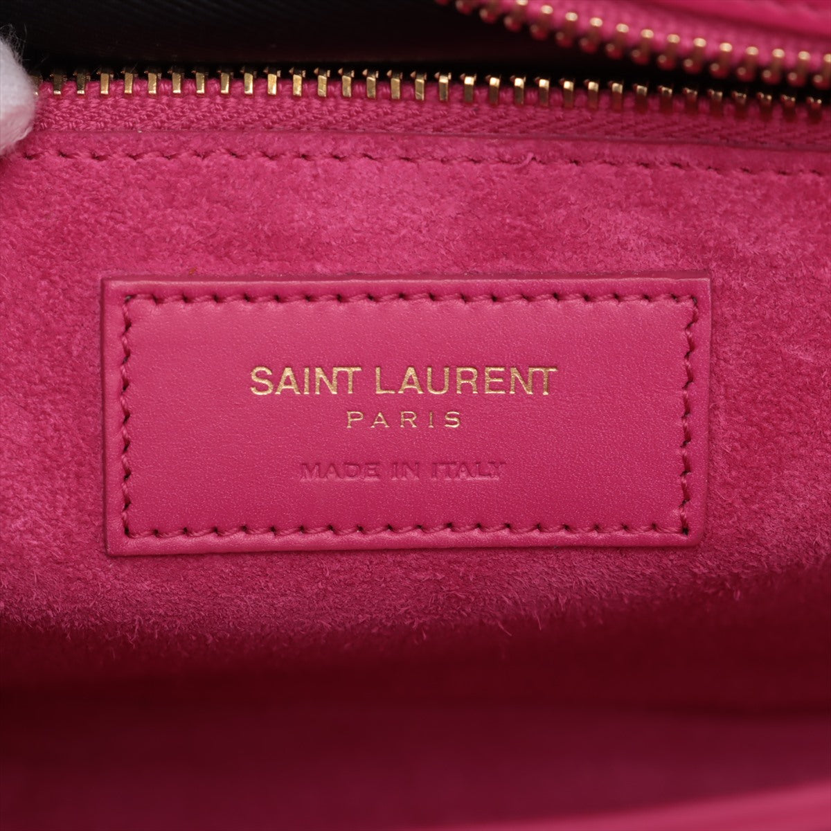 Saint Laurent  Universal City Leather Shoulder Bag Pink 357403