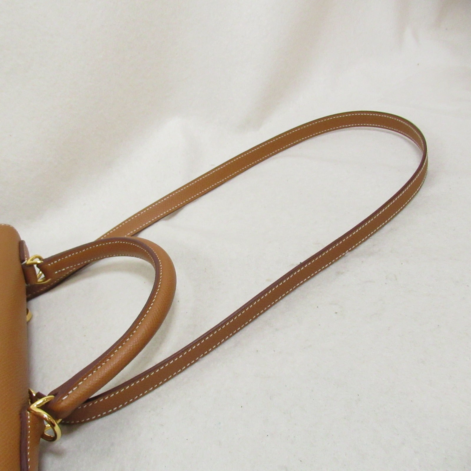 Hermes Kelly 28 Handbag  Sewing Handbag Handbag Leather Epsom  Brown