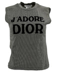 Christian Dior Fall 2002 J'adore Dior houndstooth top 
