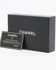 Chanel Coco Caviar S Compact Wallet Black Gold  8th