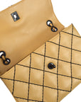 Chanel 2000-2001 Calfskin Wild Stitch Straight Flap Bag