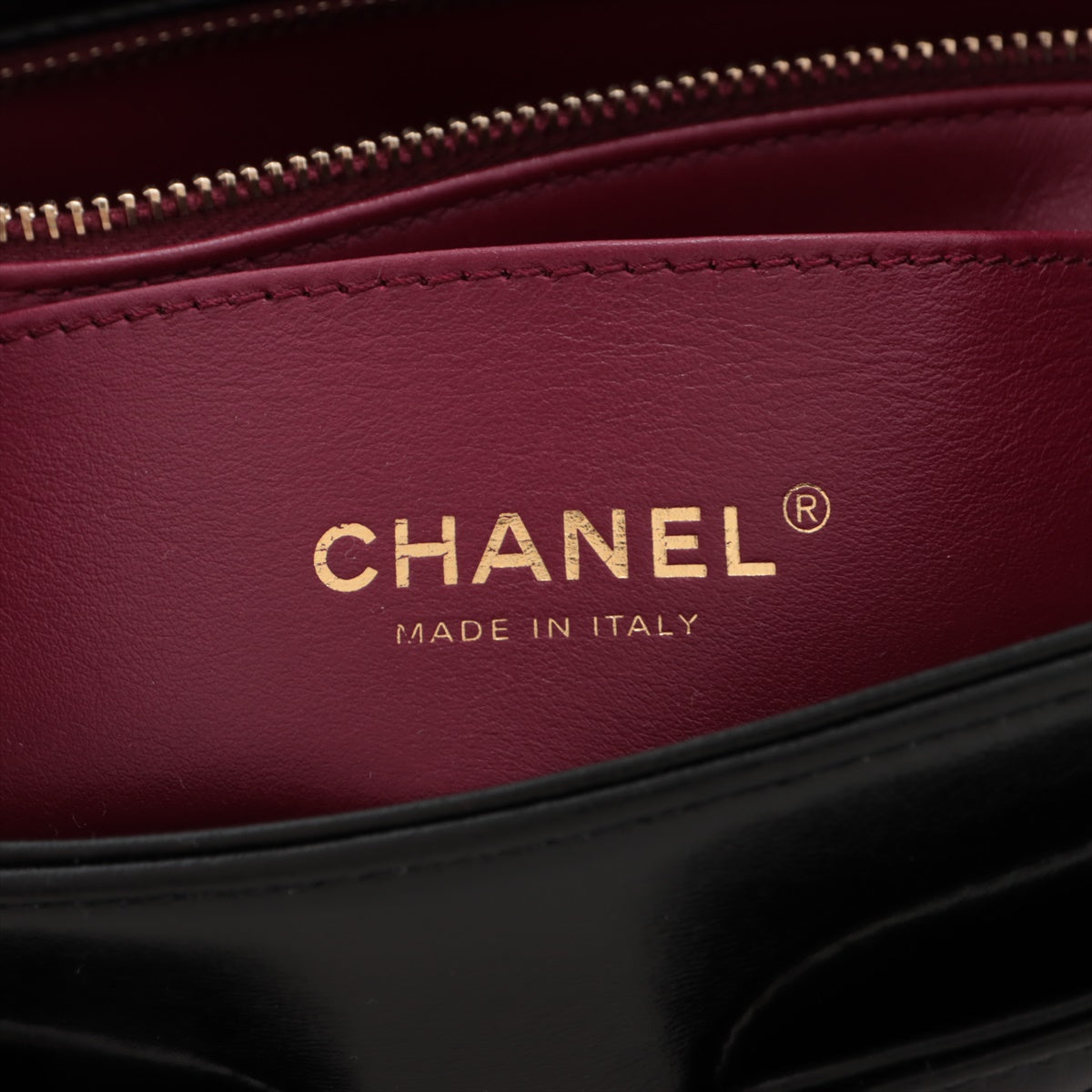 Chanel Matrasse  Single Flap Double Chain Bag Black G