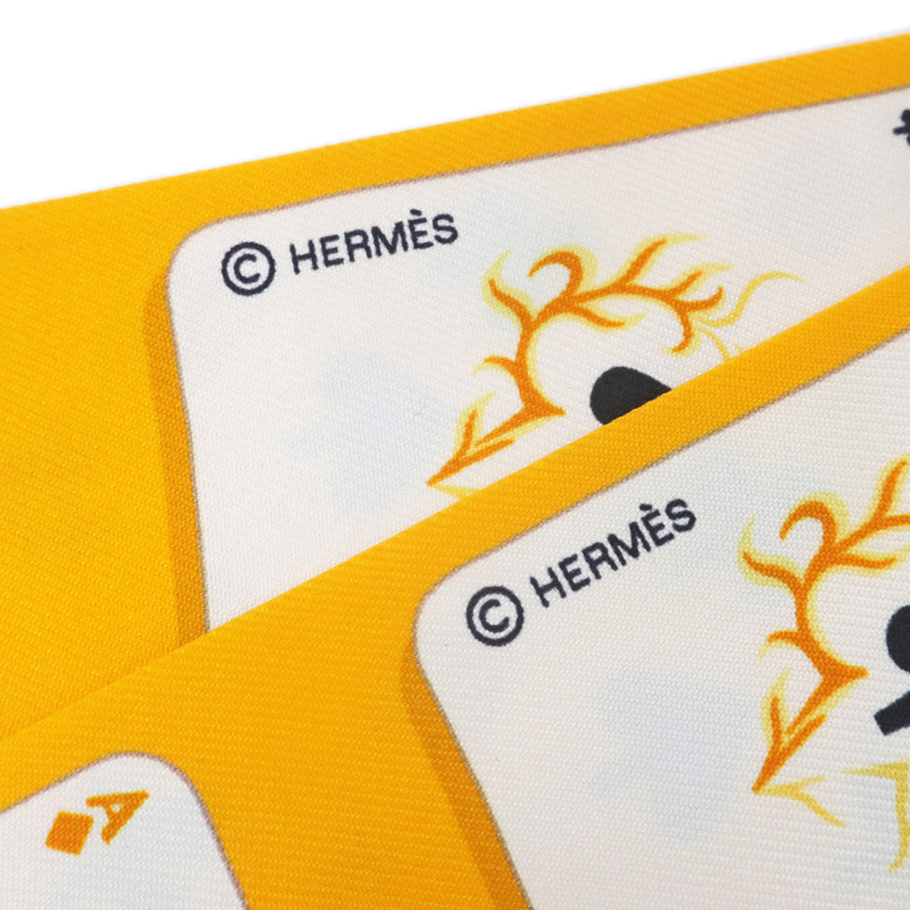 Hermes JEU DR CARTES 2 sets  silk coatings orange coatings orange coatings