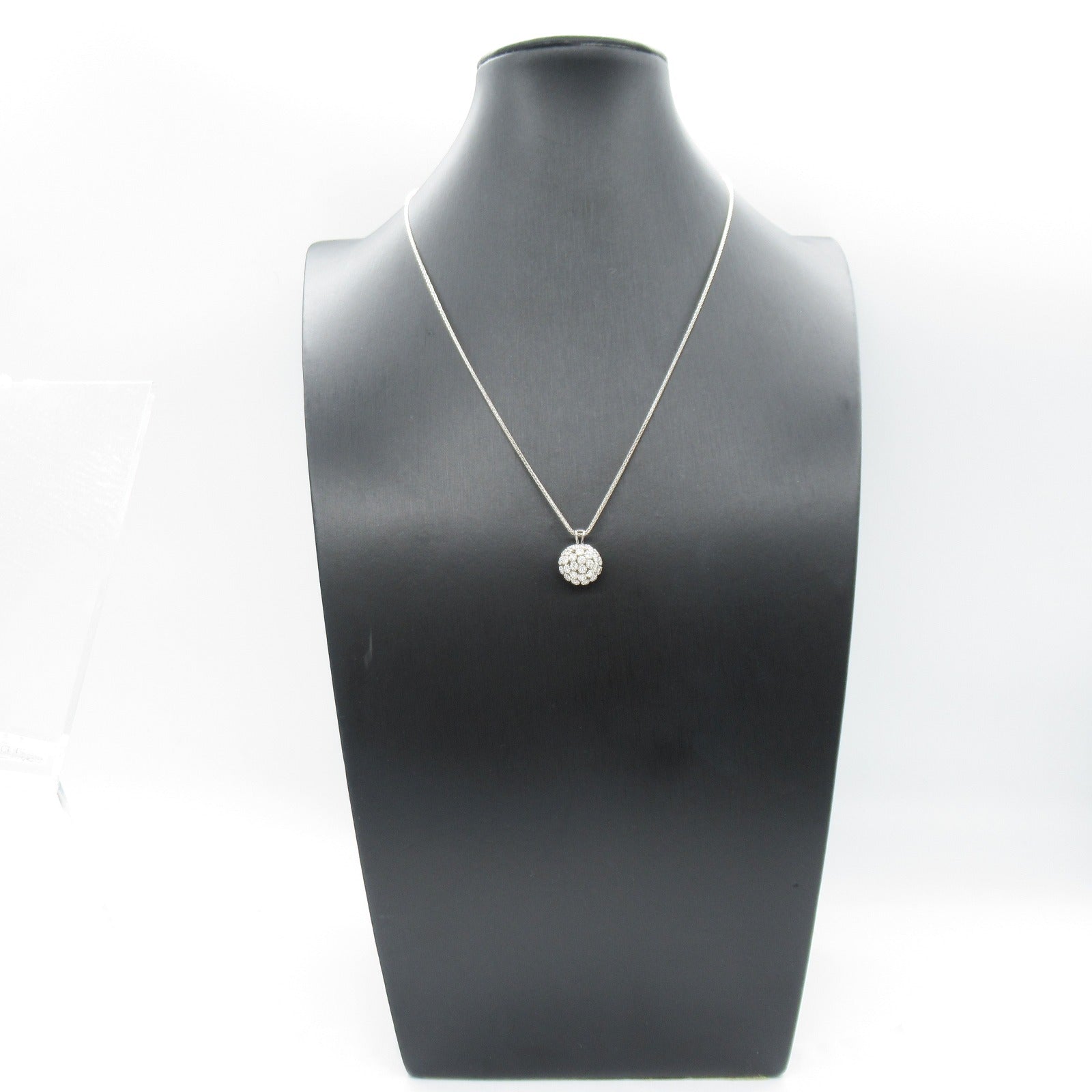 Jewelry Jewelry Diero Milano Necklace Collar Jewelry K18WG (White G) Diamond  Clear Diero Milano