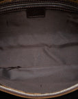 Fendi Zucca  Handbag 16115 Brown Canvas Leather  Fendi