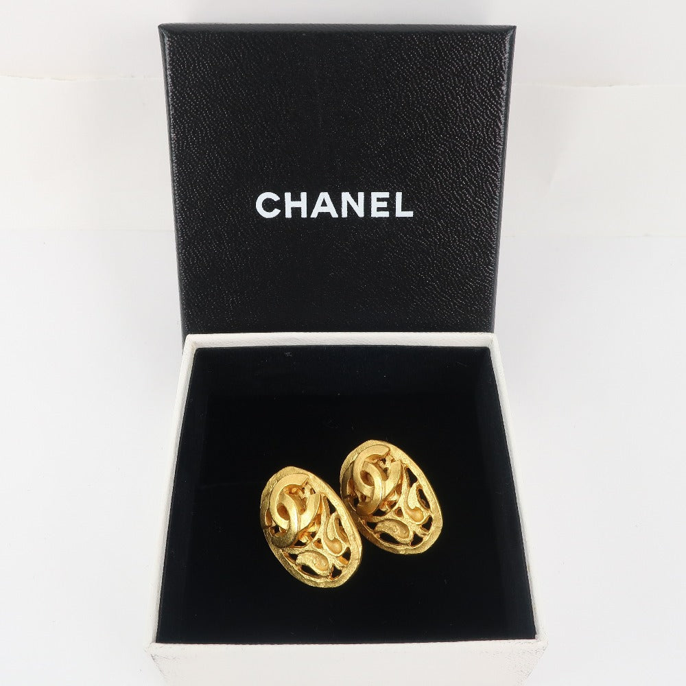 Chanel Chanel Earring Oral Vintage G  95A  9.47g  【 Secondary】 A Ranked Earring