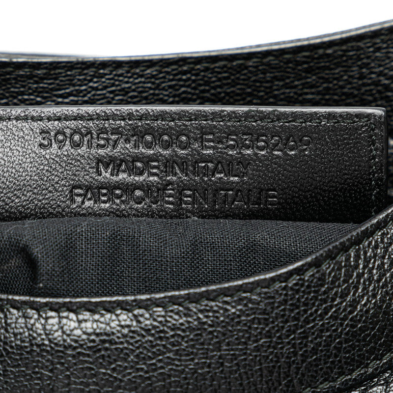 Balenciaga Classic Metal Edge City Handbag 390157 Black G Leather  BALENCIAGA