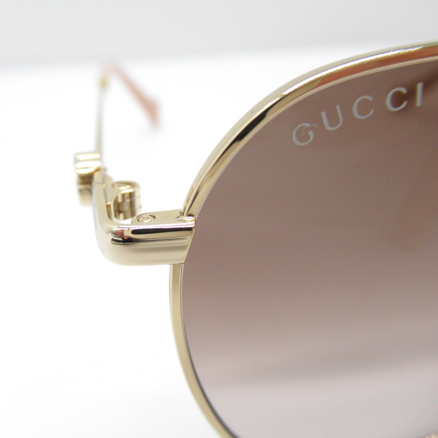 Gucci S Glasses     Brown Pink