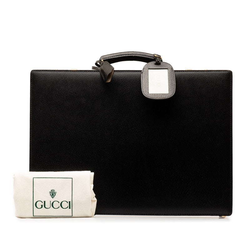 Gucci Briefcase Black Leather  Gucci