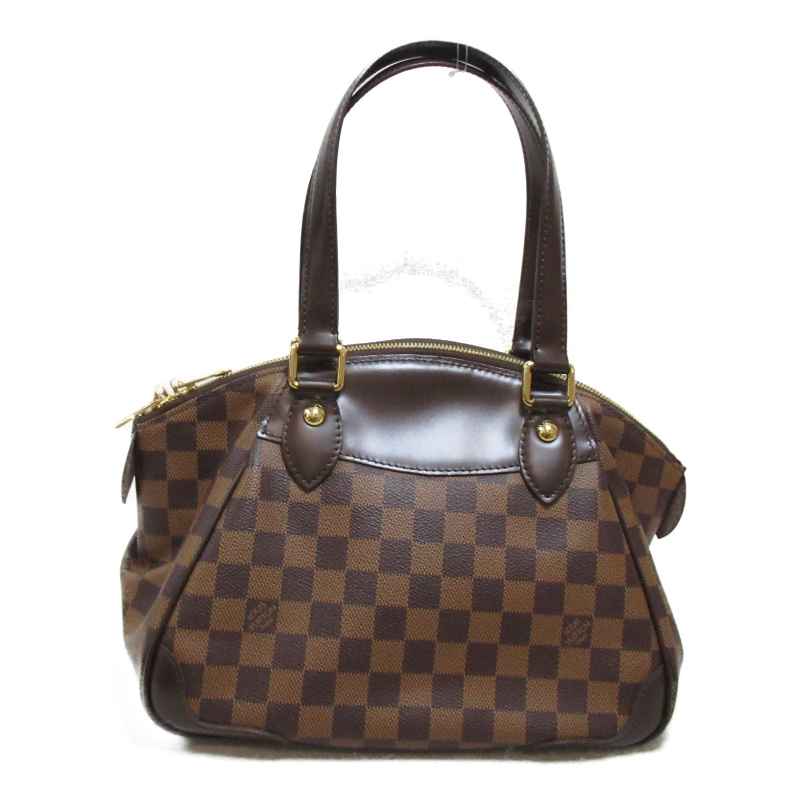 Louis Vuitton Louis Vuitton Verona PM Shoulder Bag PVC Coated Canvas Damier  Brown  N41117